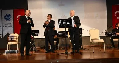 Kırıkkale Vali Yardımcısı Erkayıran, Mevlithan Amir Ateş’in eserlerine ud ve kanun ile eşlik etti #kirikkale