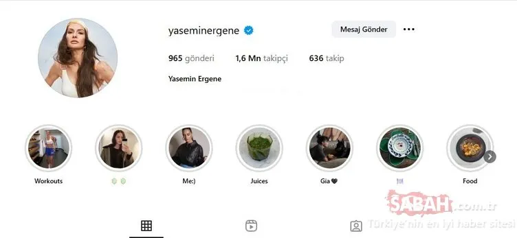 İzzet Özilhan’la 14 yıllık evliliğini sonlandırmıştı! Yasemin Ergene sosyal medyadan ‘Özilhan’ soyadını kaldırdı!