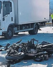 Motosikletli genç kızın hazin sonu