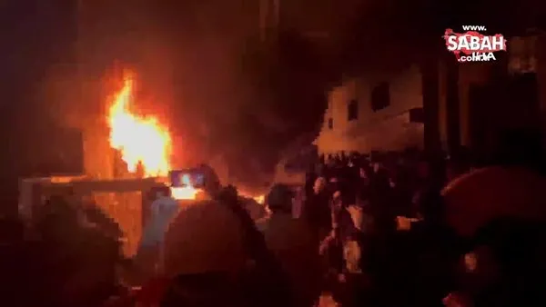 Bağdat’ta Barzani liderliğindeki KDP binası ateşe verildi | Video