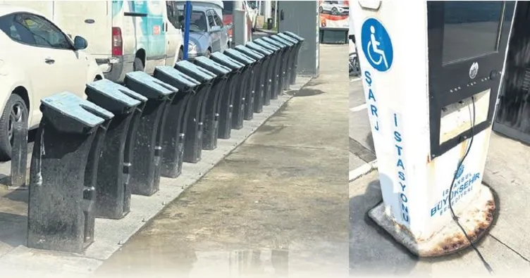 İBB’nin bisikletleri sırra kadem bastı