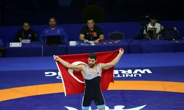Başkan Erdoğan, şampiyon güreşçiyi kutladı