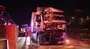 Burdur’da trafik ışığında TIR kazası