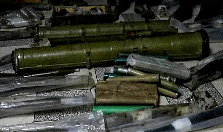 O füzeyle tankımıza saldırmışlardı! Ele geçirildi