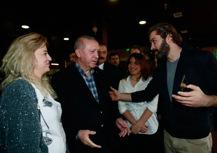 Erdoğan tarihi Çınaraltı'nda vatandaşlarla sohbet etti