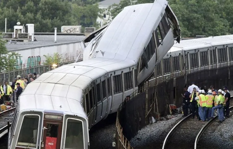 Washington’da metro kazası