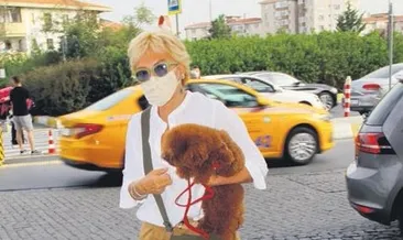 Köpeği ile alışverişte