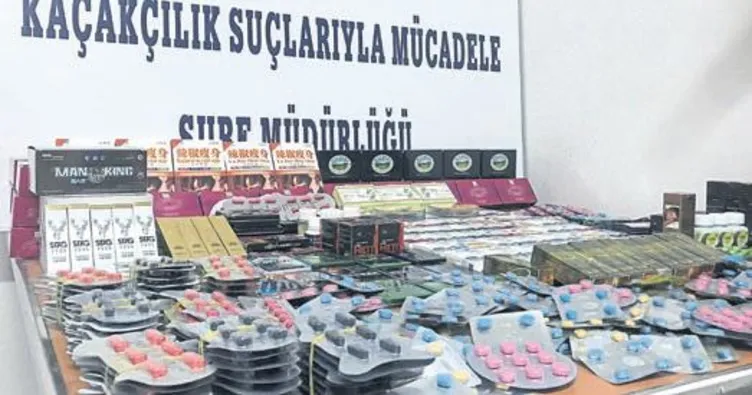 Gümrük kaçağı mallar ele geçirildi