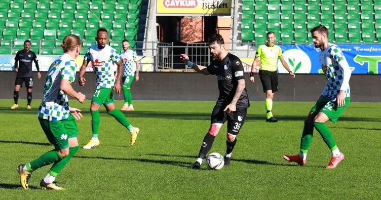 Erzurumspor deplasmanda Çaykur Rizespor’u 4-1 yendi