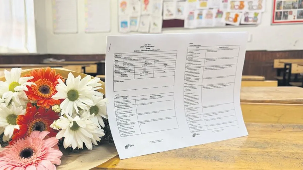 En acı karne günü