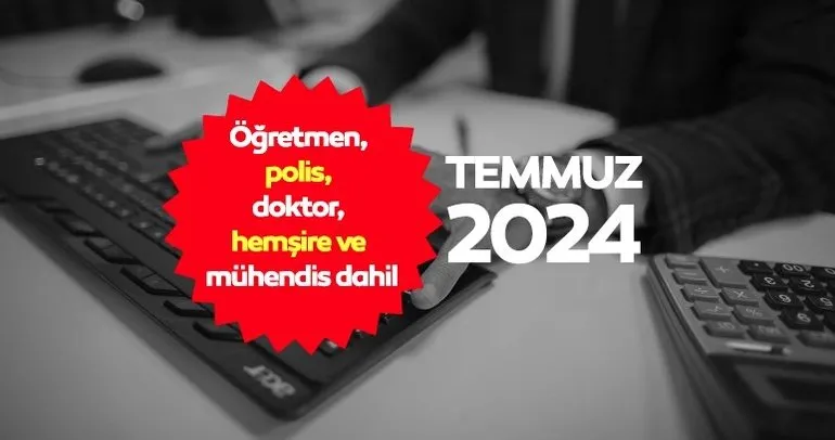 Tabloya bak öğren! İşte yeni memur maaşları