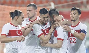 İlk maçında ilk golünü attı! Milli takım Azerbaycan karşısında geriden gelerek kazandı...