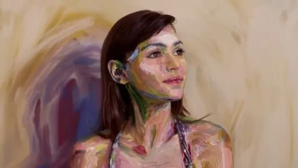O sıradışı bir ressam!