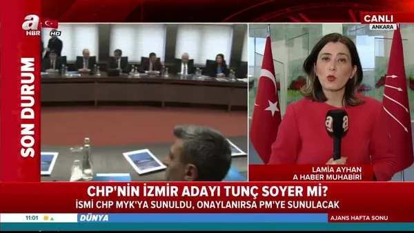 İşte CHP'nin İzmir adayı olarak MYK'ya sunduğu isim...