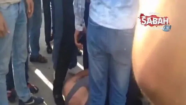 Kırıkkale’de parkta kadınları taciz ettiği için vatandaşların meydan dayağı attığı zanlı tutuklandı
