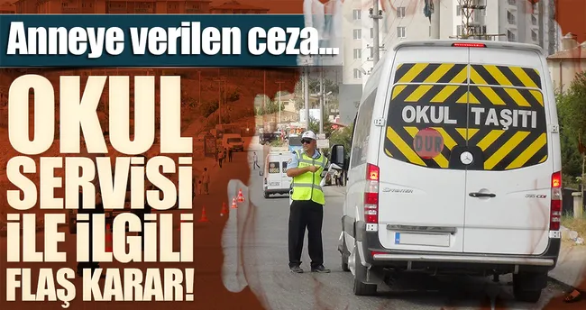 okul servisleriyle ilgili emsal karar