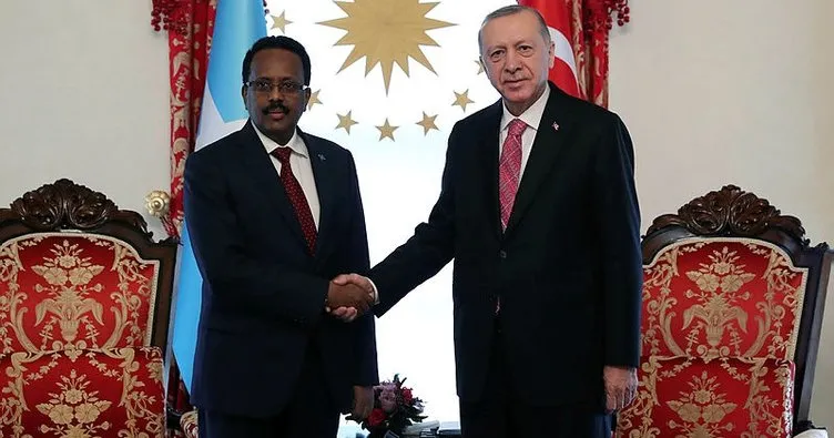 Başkan Erdoğan, Somali Cumhurbaşkanı Muhammed Farmajo ile görüştü
