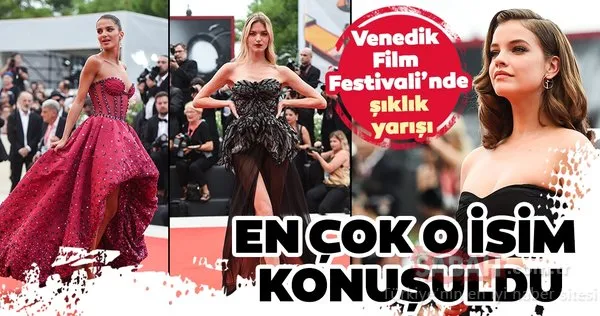 76. Venedik Film Festivali'nde şıklık yarışı