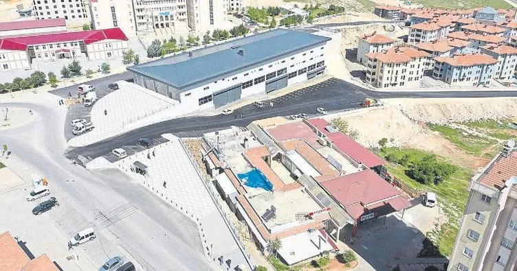 Çamlıtepe’deki ticaret merkezi tamamlandı