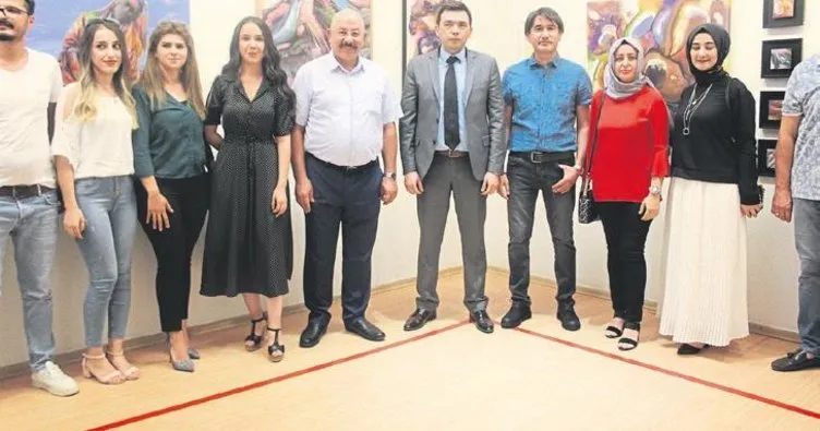 Mehmet Akif Orçan’ın resim sergisi açıldı