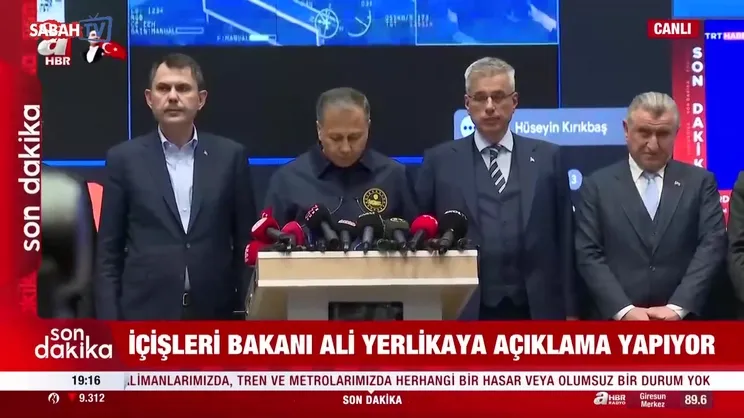 İstanbul depreminde son durum! Bakanlar açıkladı