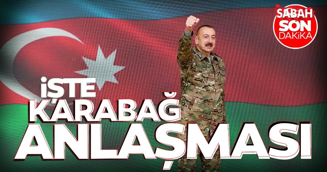 SON DAKİKA HABERİ... Aliyev maddeleri tek tek okudu! İşte Dağlık Karabağ anlaşması ve Azerbaycan'ın zaferi