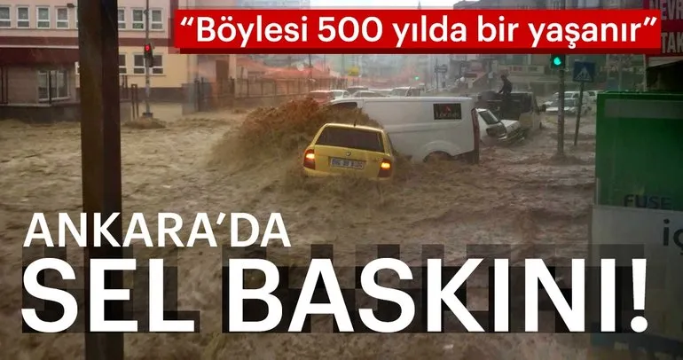 Son Dakika: Ankara Mamak’ta sağanak yağış sele neden oldu: Yaralılar var, maddi hasar büyük!