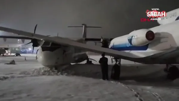 Rusya'da iki uçak pistte çarpıştı