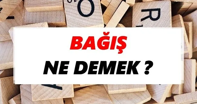 Bağış Ne Demek? TDK’ya Göre Bağış Sözlük Anlamı Nedir?