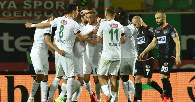 Aytemiz Alanyaspor 2-4 Atiker Konyaspor | Maç sonucu