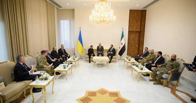 Bakan Fidan’dan Suriye’de Ukrayna görüşmesi: Zelenski ve Şara ile kritik toplantı!