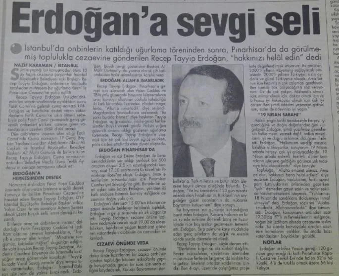 Cumhurbaşkanı Recep Tayyip Erdoğan'ın yaşamı ve siyasi kariyeri