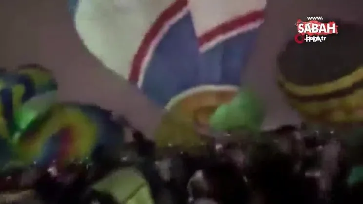 Meksika’da sıcak hava balonu seyircilerin üzerine sürüklendi: 14 yaralı | Video
