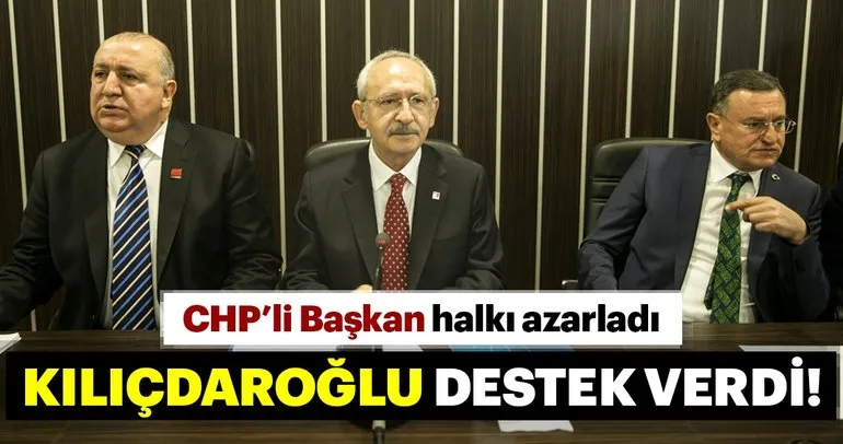 Kemal Kılıçdaroğlu’ndan halka hareket eden Başkan’a ziyaret