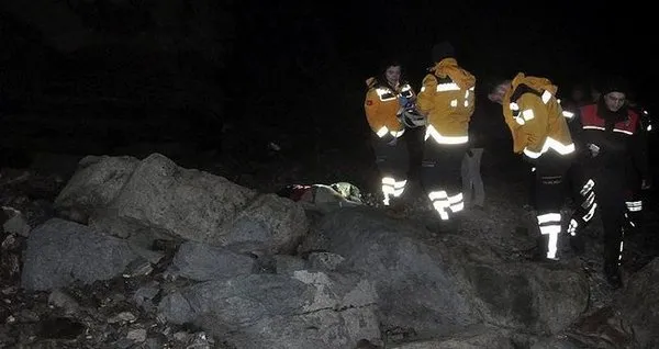 Uçurumdan düşen nişanlı çift hayatını kaybetti