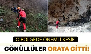 Gönüllüler, Istranca Ormanları’nda mağaraları keşfediyor