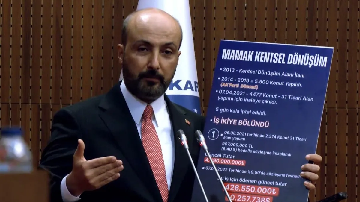 AK Partili Nihat Yalçın'ndan Mansur Yavaş'a sert tepki: Mamaklıyı mağdur ettiniz, paralar nerede?