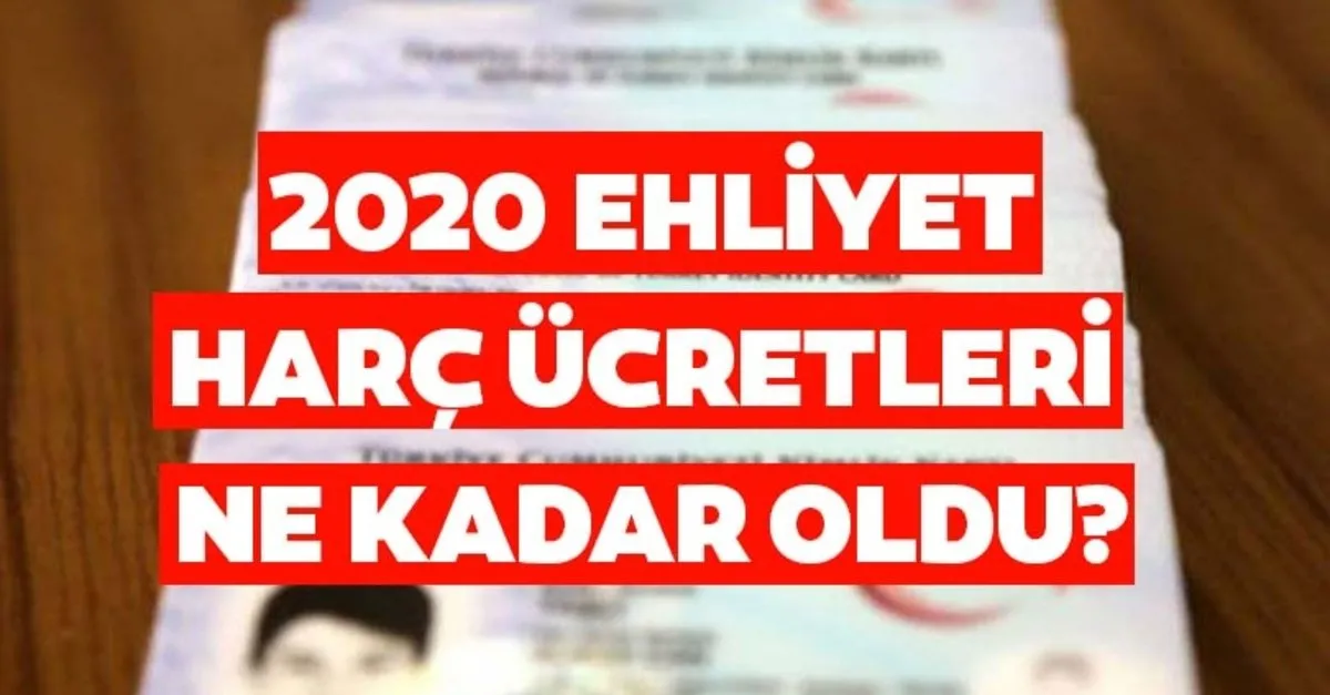 Ehliyet harcı nereye yatirilir 2020 Ehliyet harcı nereye yatirilir 2020