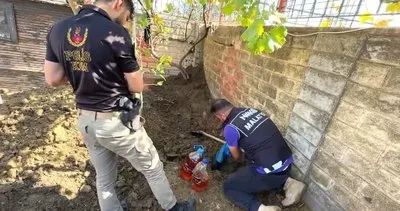 İstanbul'da uyuşturucu operasyonu: Toprağa gömülü 10 milyon TL'lik metamfetamin ele geçirildi! #malatya