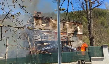 Yer Kastamonu: Ahşap evde yangında 1 ölü, 1 yaralı