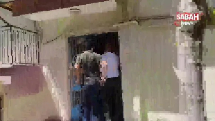 Damdan dama atladı ama polisten kaçamadı | Video
