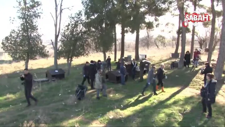 Kara kışta 'can' dostları unutulmadı