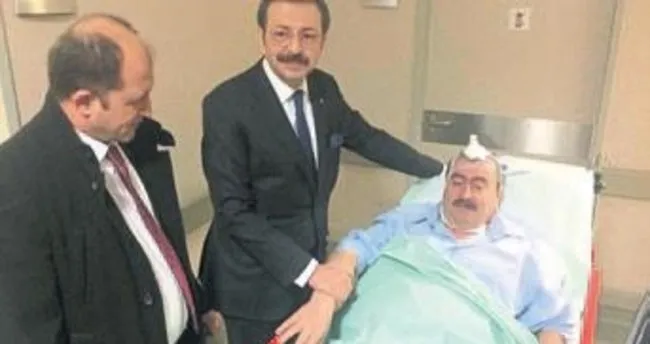 Başkan Meçikoğlu kazayı ucuz atlattı