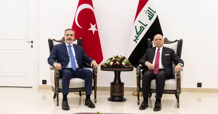 Dışişleri Bakanı Fidan, Iraklı mevkidaşı Hüseyin ile görüştü