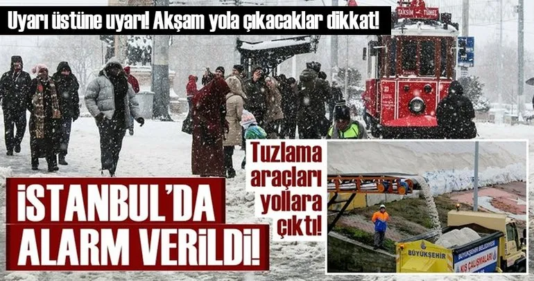 Meteoroloji’den son dakika hava durumu uyarısı geldi! - İstanbul’a kar bugün yağacak mı?