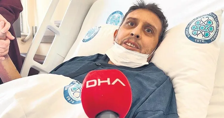 Eşinin karaciğeriyle hayata tutundu