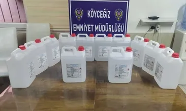 Muğla’da kaçak içki operasyonu