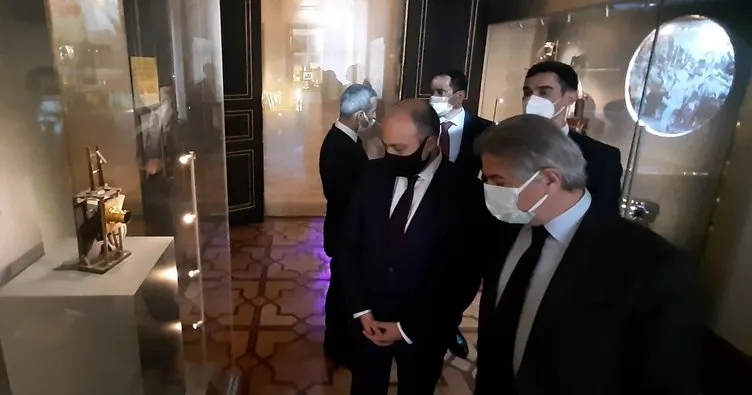 Azerbaycan Kültür Bakanı savaş filmi için Türk yapımcılarla bir araya geldi
