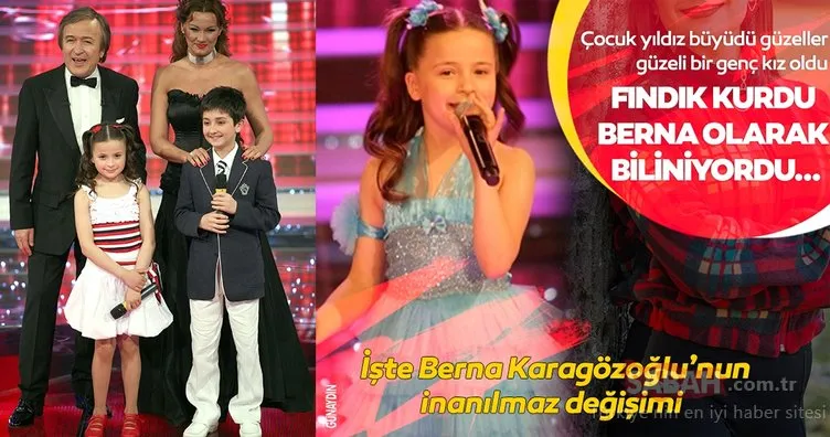 ‘Fındık Kurdu’ büyüdü güzeller güzeli bir genç kız oldu! ’Bir Şarkısın Sen’in çocuk yıldızı Berna Karagözoğlu’nu bir de şimdi görün!
