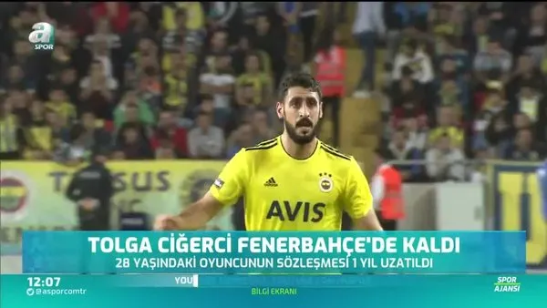 Tolga Cigerci Fenerbahce Ile Uzatti Videosunu Izle Son Dakika Haberleri